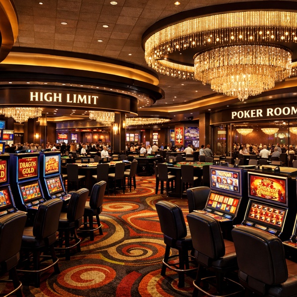Architectural render of Casino Floor