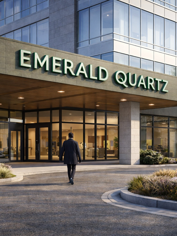 Architectural render of Emerald Quartz Hotel & Casino Architecture